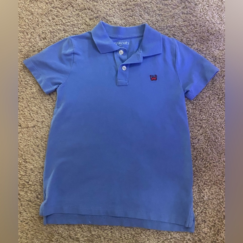 JCrew Crewcuts polo size 6-7